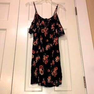 Black floral sundress!